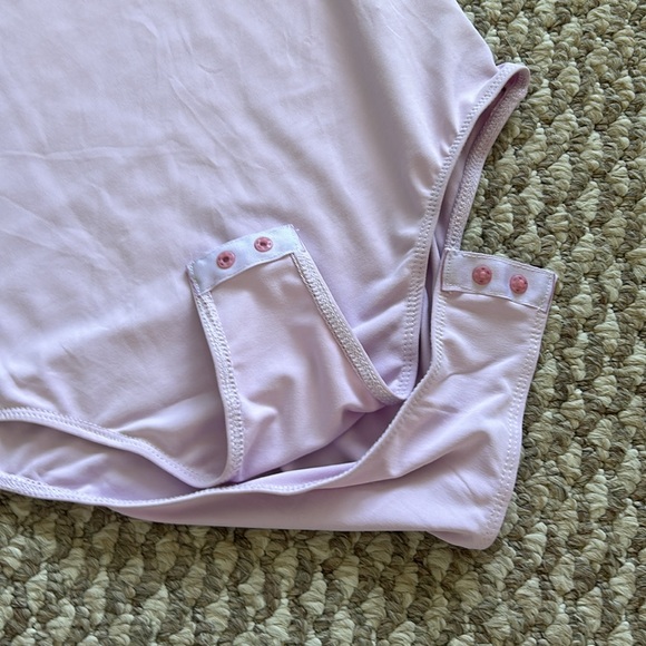 NWT Van Der Rock Lila Lilac High Neck Bodysuit - Picture 4 of 6